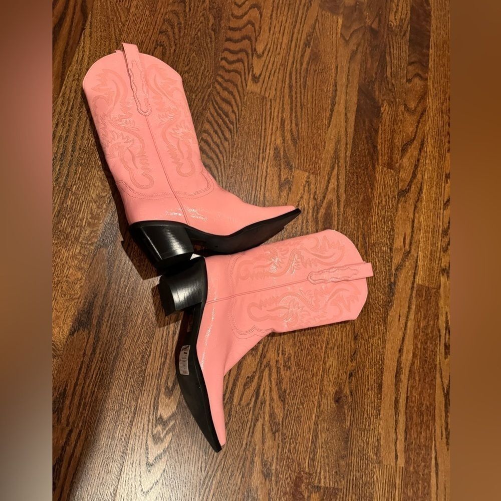 Free People Jeffrey Campbell Dagget Western Boots Soft Pink Free People size 7.5 - Picture 3 of 7